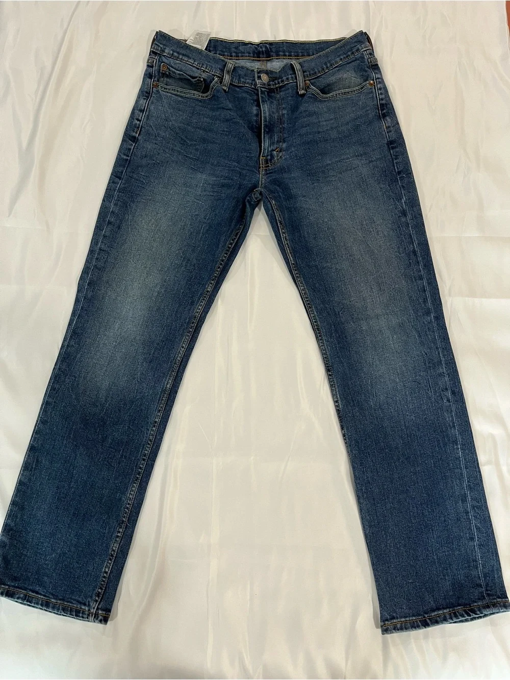 Levi's Men's Dark Blue Straight Jeans